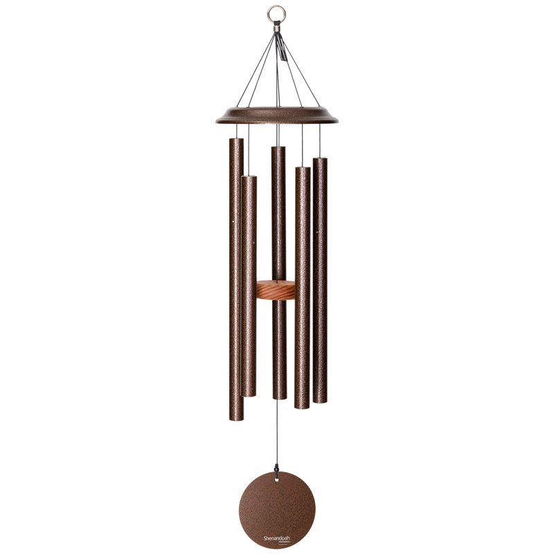 Shenandoah Melodies Aluminum Wind Chime, Filon de cuivre, H 35 po x l 8 po x P 8 po