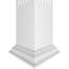 Colonne en PVC cannelée, carrée et couronnée Craftsman Classic-36090992-118304419