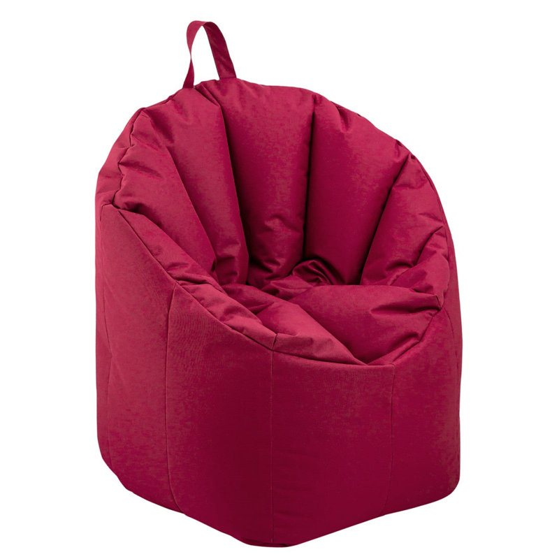Chuka Bean Bag Chair, Red