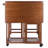 Hackett 3 Piece Drop Leaf Dining Table in Teak, 30.56'' H X 27.56'' W X 23.68'' D