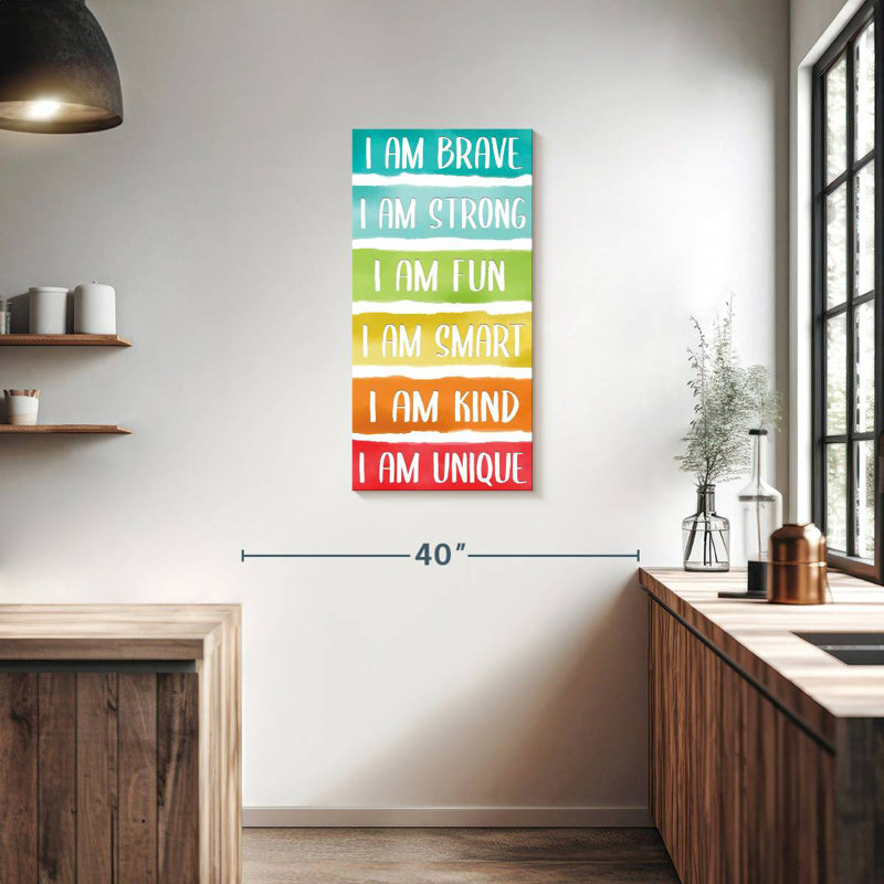 Rainbow Brave I, 36" H x 18" W
