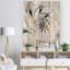 Art floral en verre coloré blanc - grande toile murale d'art floral-854634601-908805932-908805942