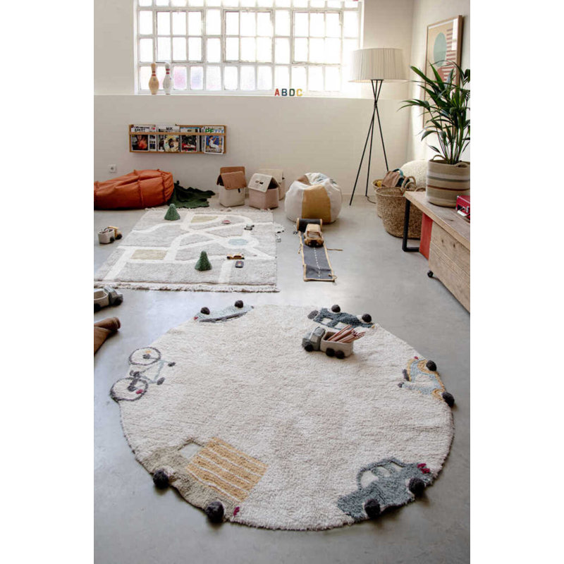 Roulettes de tapis lavables