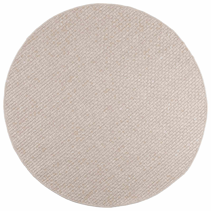 Modern Indoor and Outdoor Rug, Round 200 cm