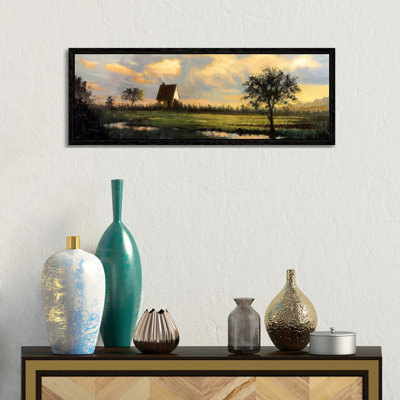 French Countryside by Christopher Clark - Floater Frame Panoramic Gallery-Wrapped Canvas Giclée on Canvas