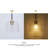 1-Light Dimmable Glass Single Dome Kitchen Island Pendant