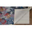 Dafney Hand Tufted Floral Area Rug in Blue/Pink/Gray-970393761
