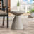 Outdoor Lightweight Concrete Side Table