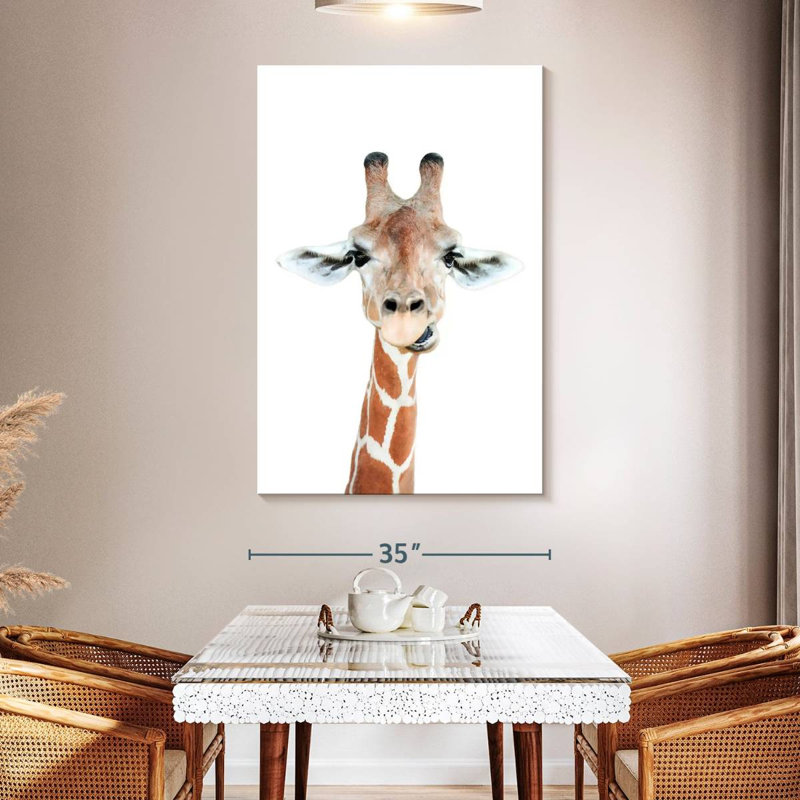 Brampt Cheeky Happy Giraffe, 24" H x 16" W