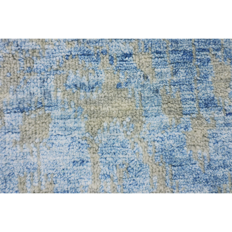 IKVLKV028SIAQ Area Rug in Silver, Rectangle 9' x 12'