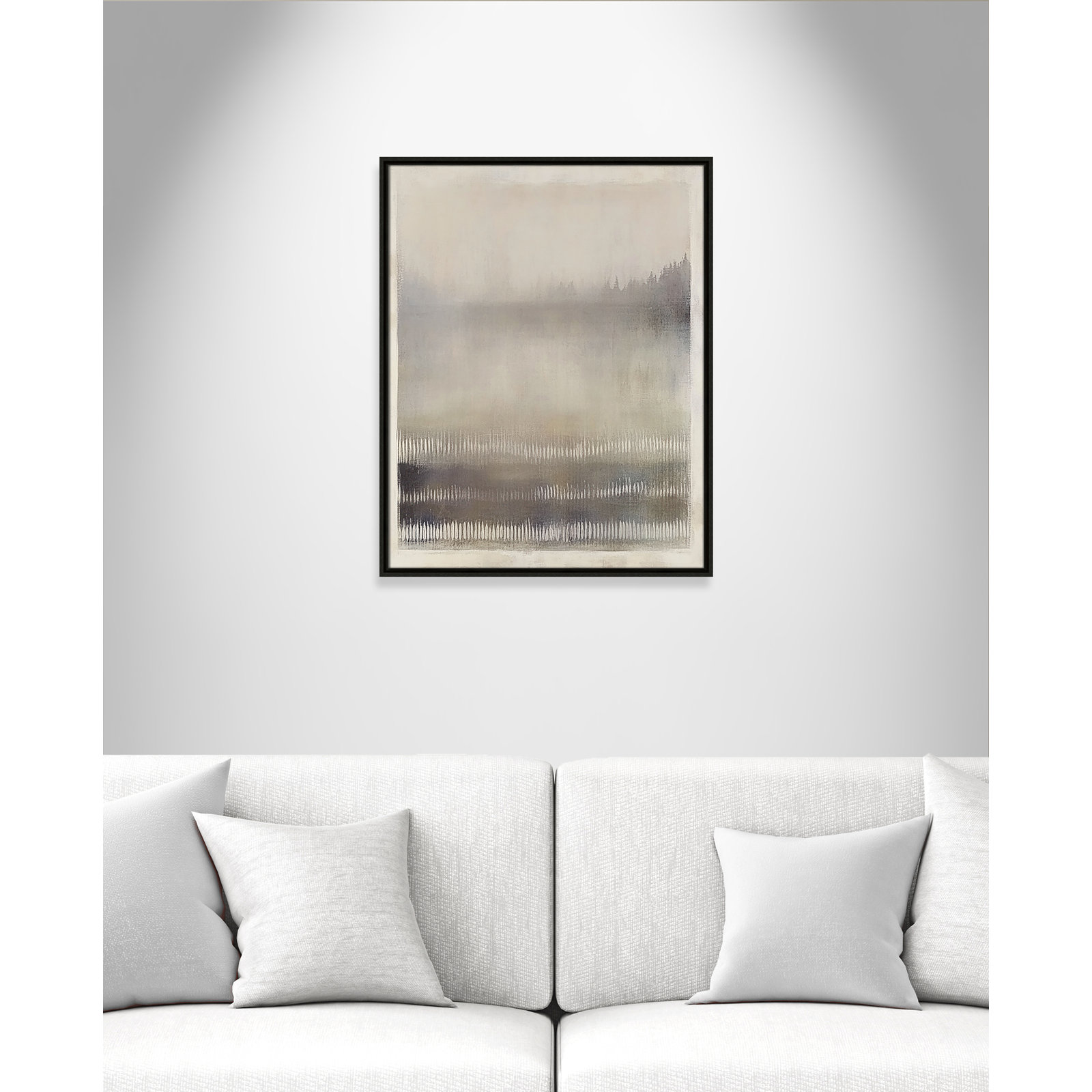 Balanced Silence III Print by Irena Orlov, 29.5" H x 23.5" W, Espresso Floater