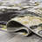Horfield Abstract Black/Yellow Rug-555073712