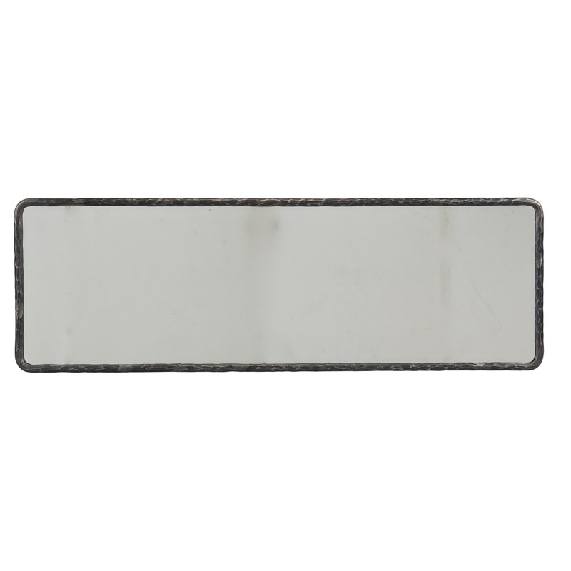 Miroir pleine longueur martelé, Noir