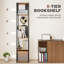 165cm H x 33.5cm W Metal Standard Bookcase-22848793