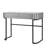 39" Mirrored Makeup Vanity Table with Stainless Steel Base, Mirrored Console Dressing Table with 2 Drawers,Versatile Desk for Bedroom and Office-248942557