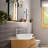 Rebris E Single Hole Bathroom Faucet