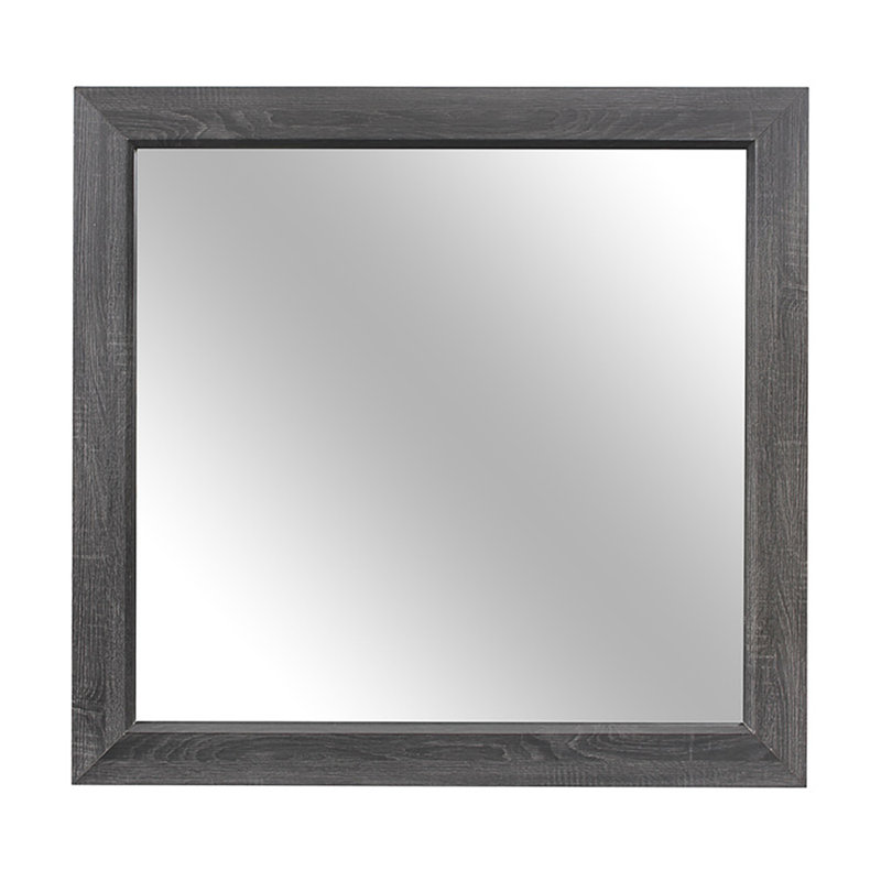 Hareld Dresser Mirror, Gray