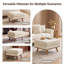 Repose-pieds rembourré 29,7 po Inayat-469517778