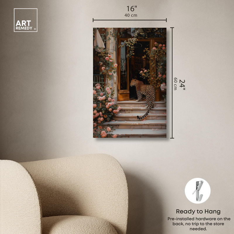 Art sur toile, art moderne, Toile tendue, H 24 po x l 16 po