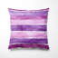 Coussin décoratif à rayures - Coussin à rayures lavande et mauve-125946439