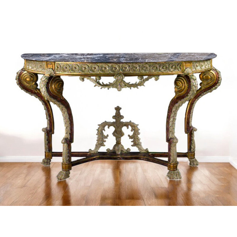 Infinity 62'' Marble Top Console Table