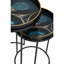 Culley Glass Top Frame Nest Of Tables