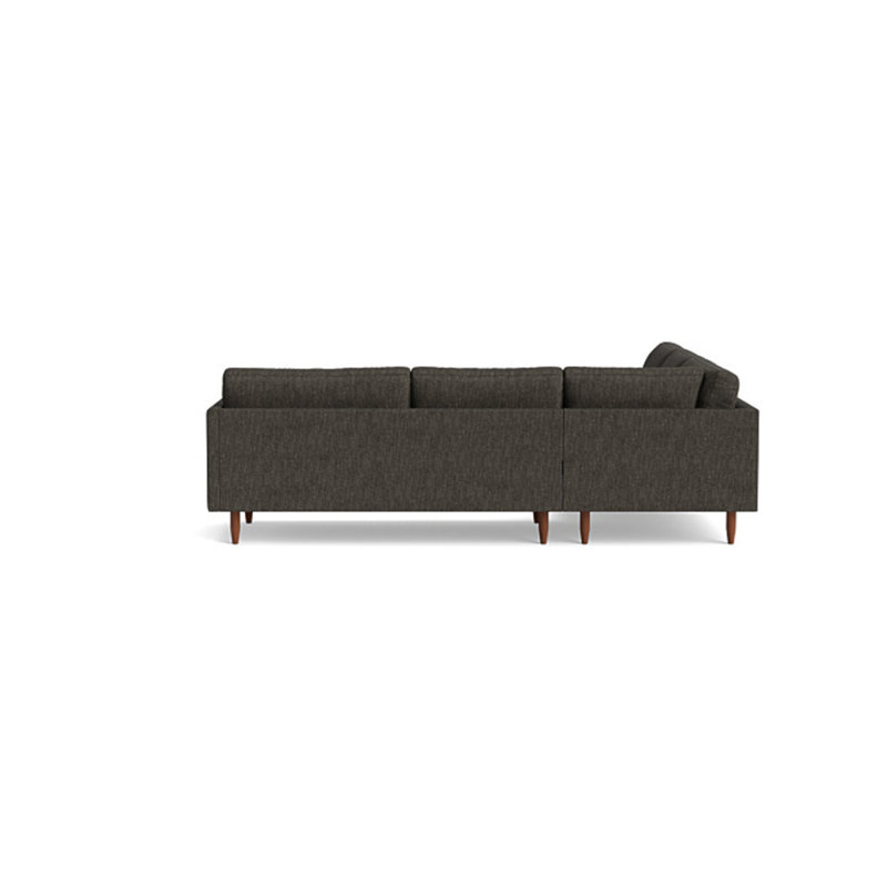 Skinny Fat Sectional, Left Hand Facing, Performance Weave - Onyx