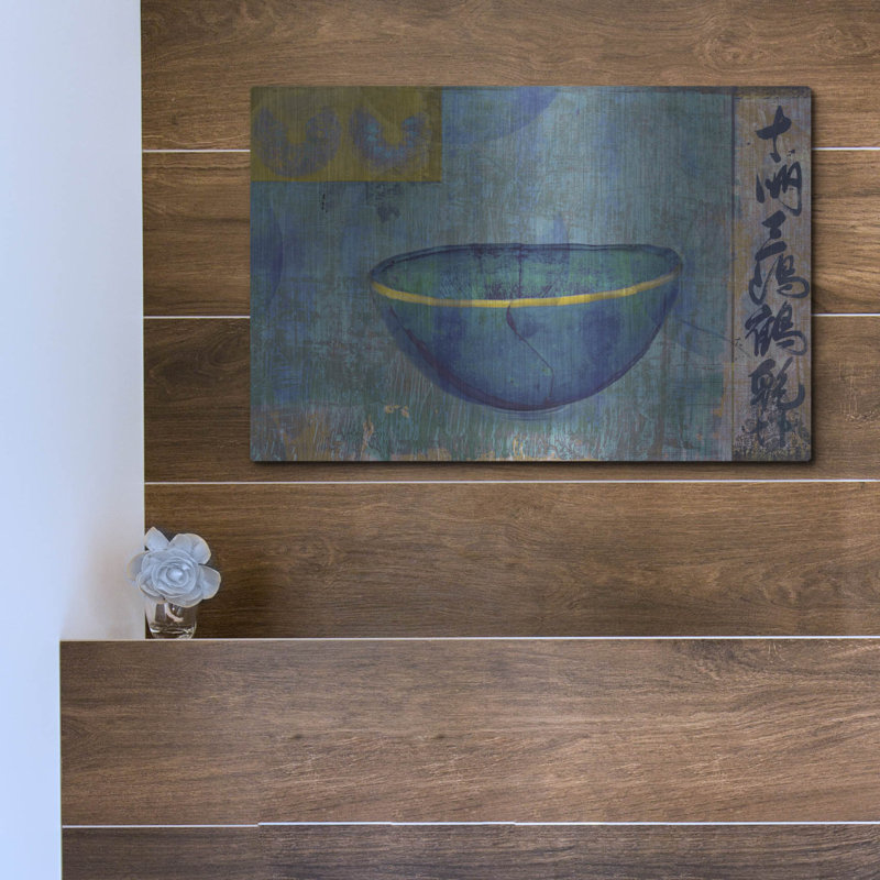 «Blue Bowl» par Elena Ray, H 12 po x l 16 po