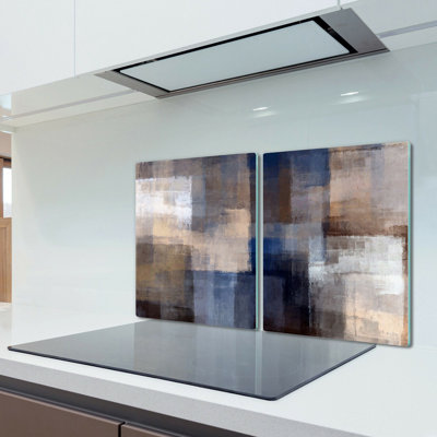Auzenne Blurry Abstraction Painted Chopping Board