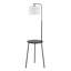 Seahaven 61.5'' Black Tray Table Floor Lamp