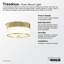 Tresdoux™ Flush-Mount Light-62587338