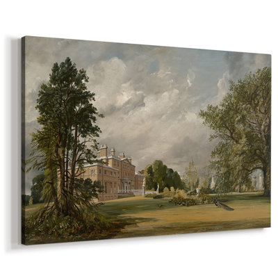 Malvern Hall, Warwickshire-John Constable-Gallery Wrapped Canvas-1809