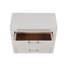 Commode Genoa G05790-CH, blanc scintillant