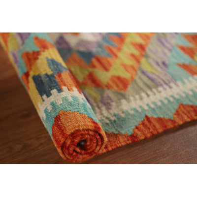 Tapis décoratif South Western Kilim 3 x 4