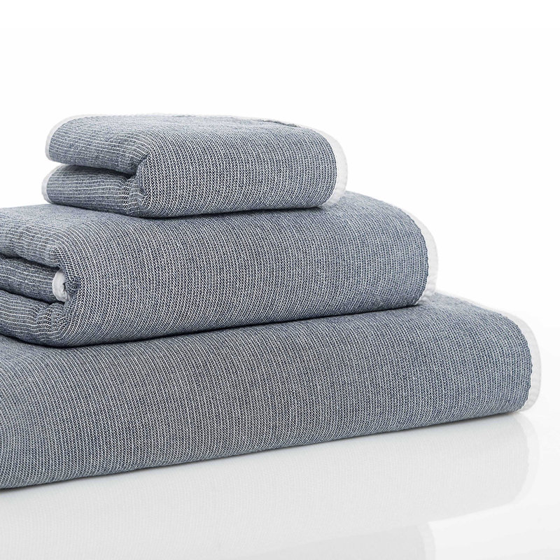 Hand Towel, Navy, Large