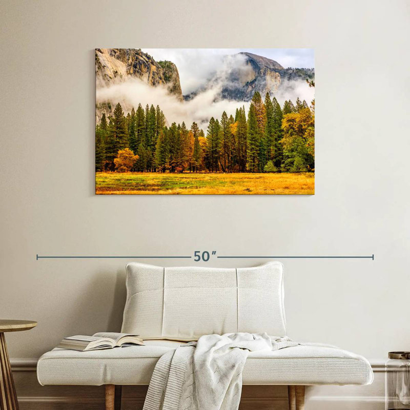 Alvord Fall Scene At Yosemite