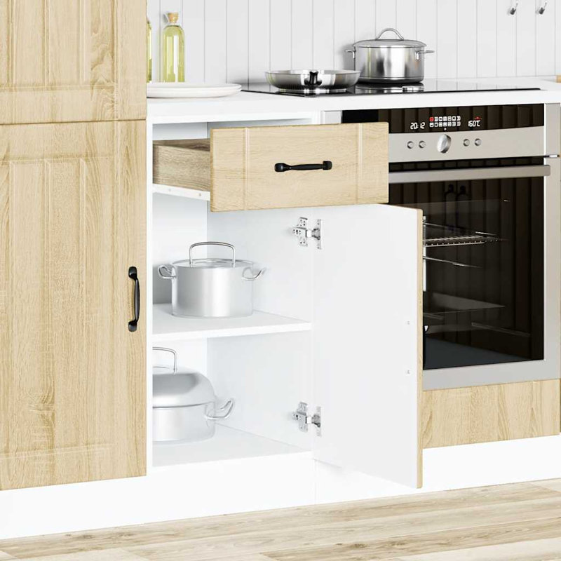 Oronogo Standard Base Cabinet, Sonoma Oak