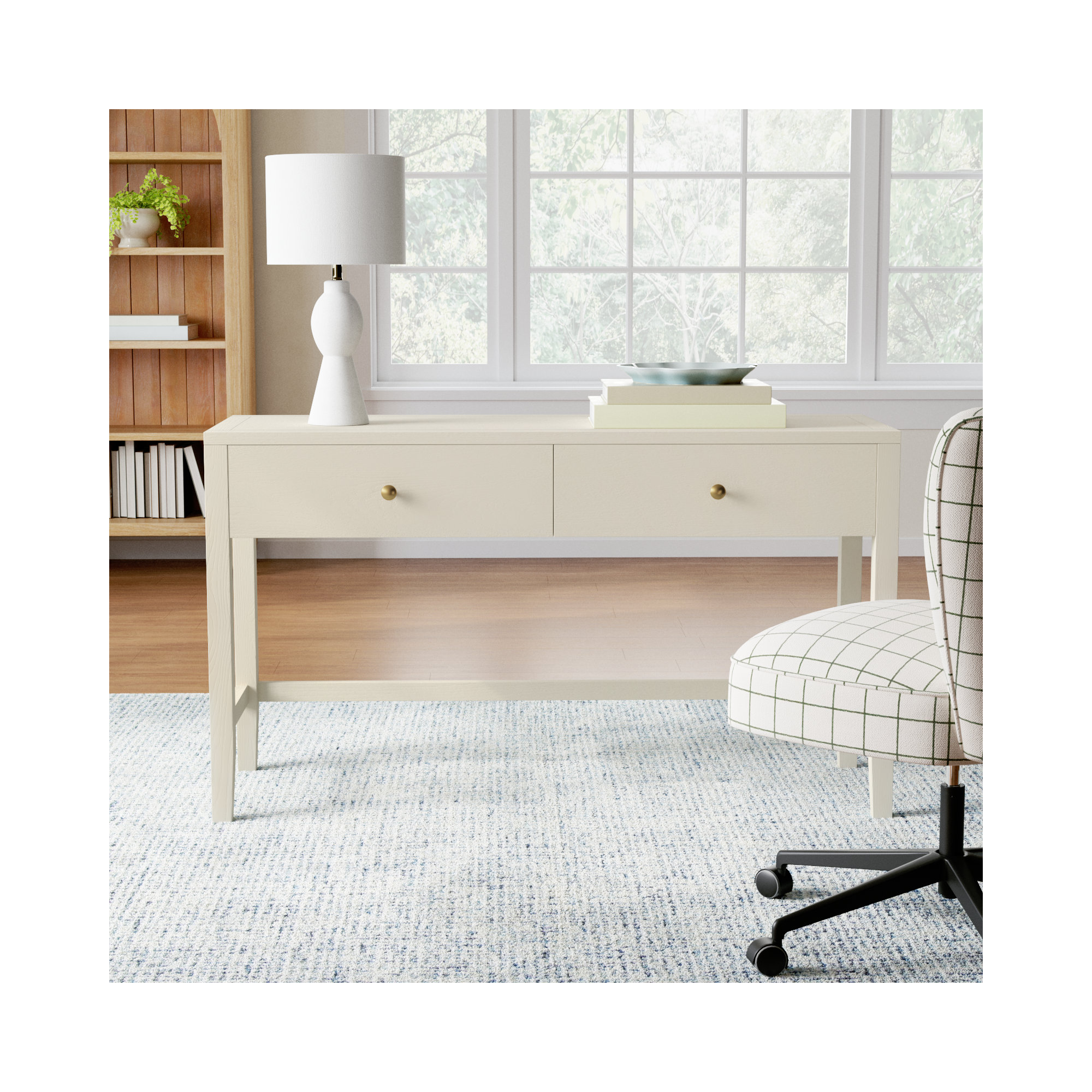 Gracie Writing Desk, Coconut Milk