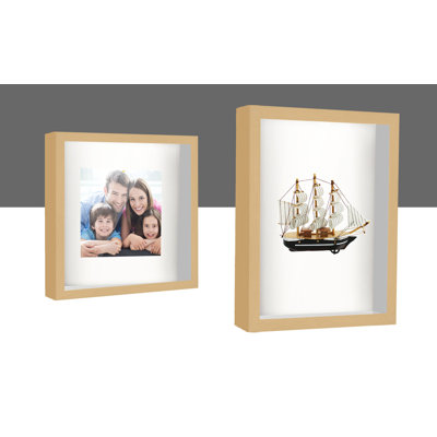 Krucik Solid Wood Shadow Box Picture Frame