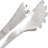 Stainless Steel Salad / Serving Tongs