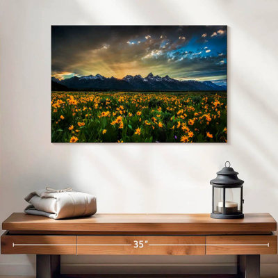 Rayons de soleil Alvord Grand Teton