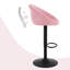 Swivel Upholstered Adjustable Height Counter Stool with Metal Frame-1004857089