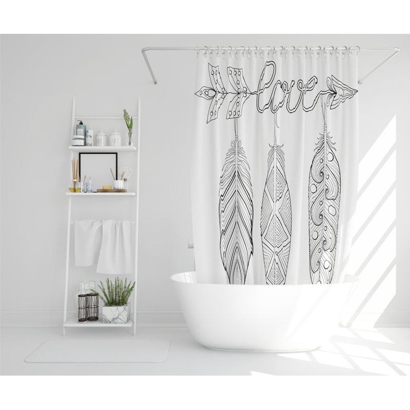 Brzozowski Polyester Shower Curtain Set