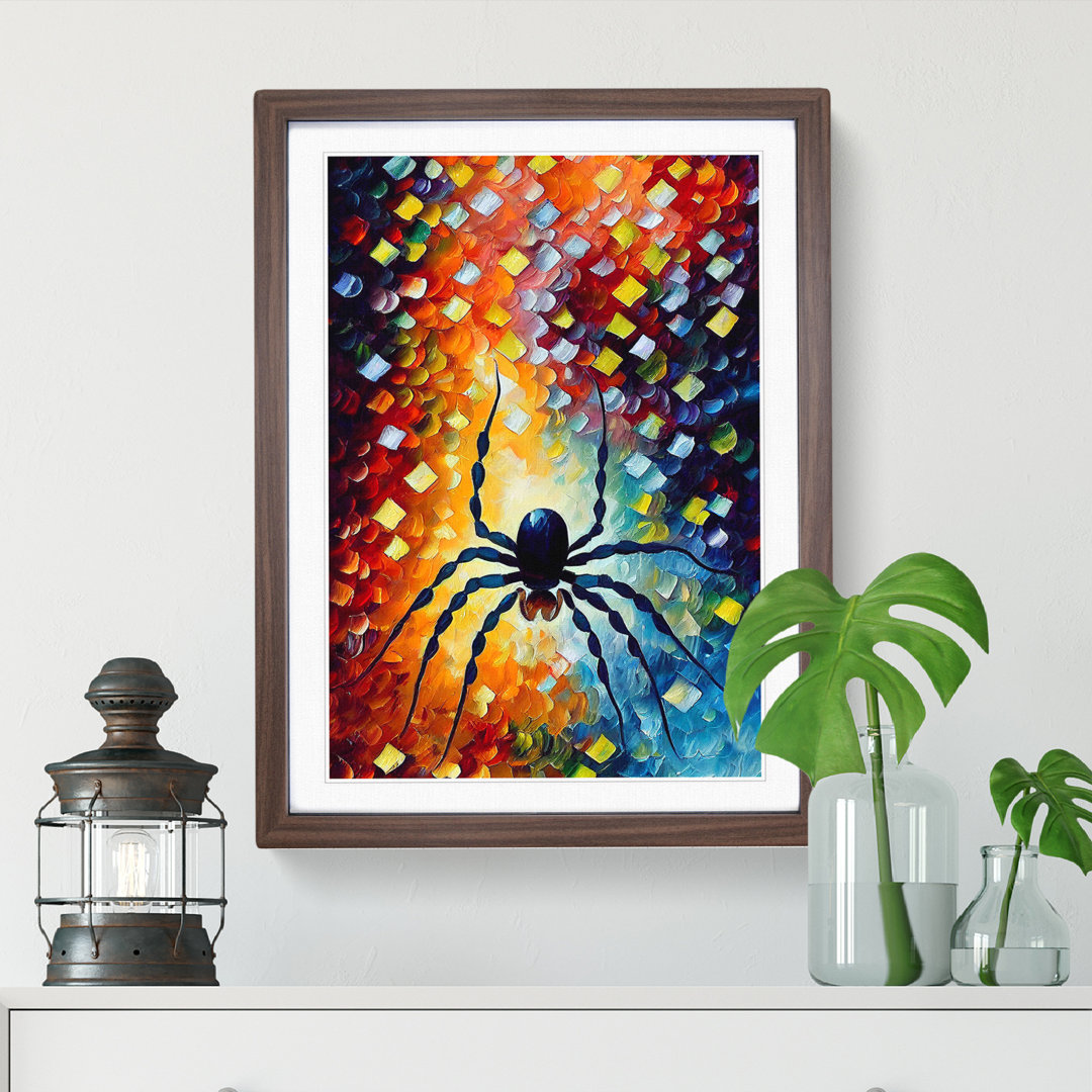 Spider Portrait - Single Picture Frame Painting
