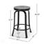 Ensemble de 2 tabourets de comptoir-244135605