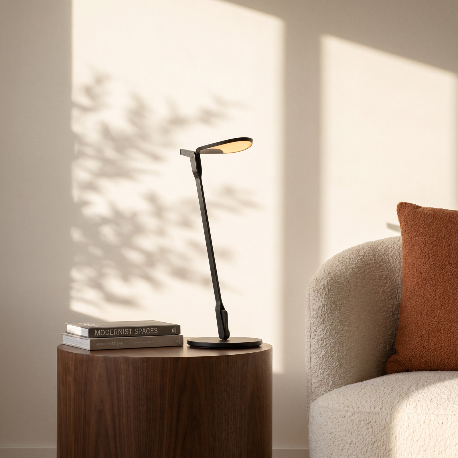 Splitty Metal USB Desk Lamp, Matte Black