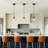 1 - Light Single Pendant Light With Clear Glass (Set Of 3)