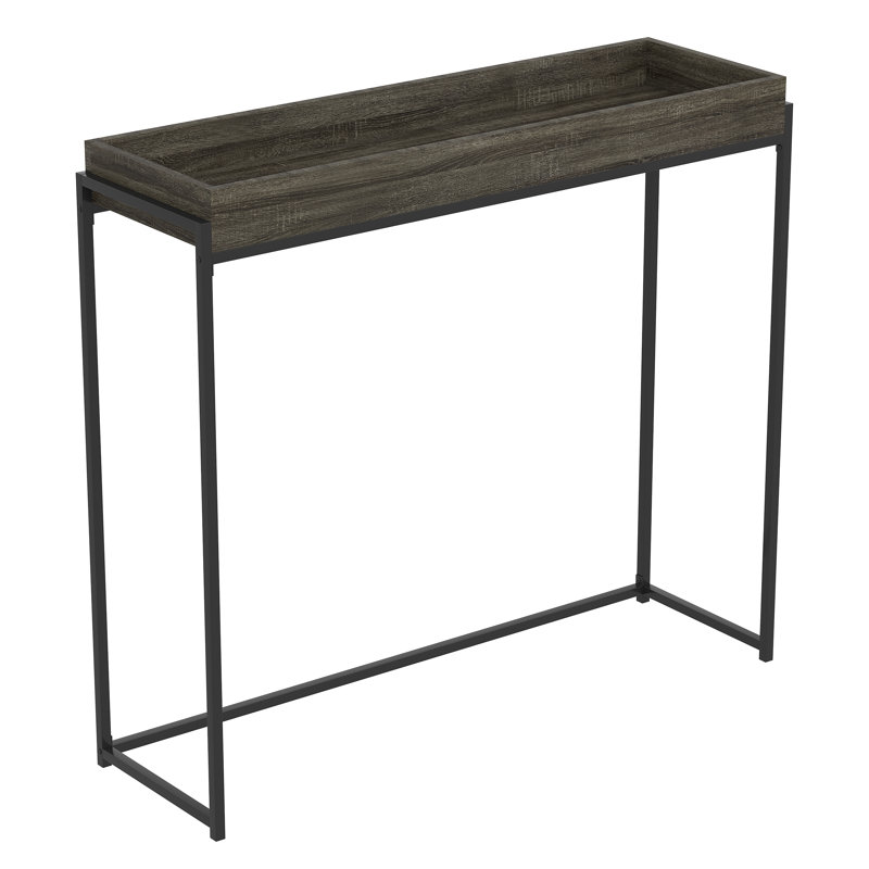 Sariya 39.5'' Console Table, Dark Gray