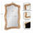 Arched Rattan Wall Mirror