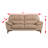 Forestport Upholstered 73'' Loveseat-88156023